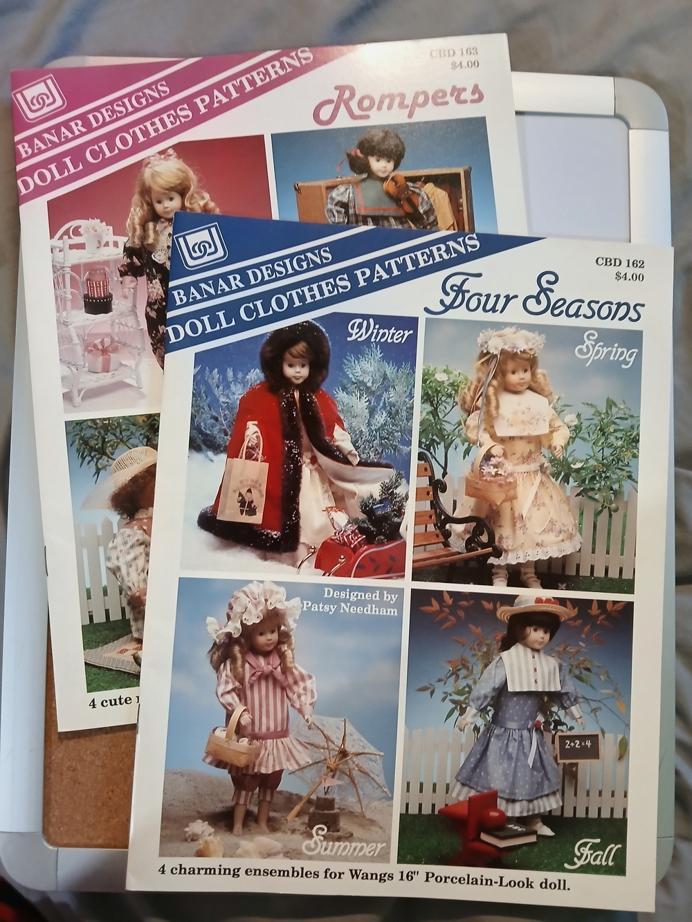 Four Seasons Doll Clothes Patterns - Multicolor